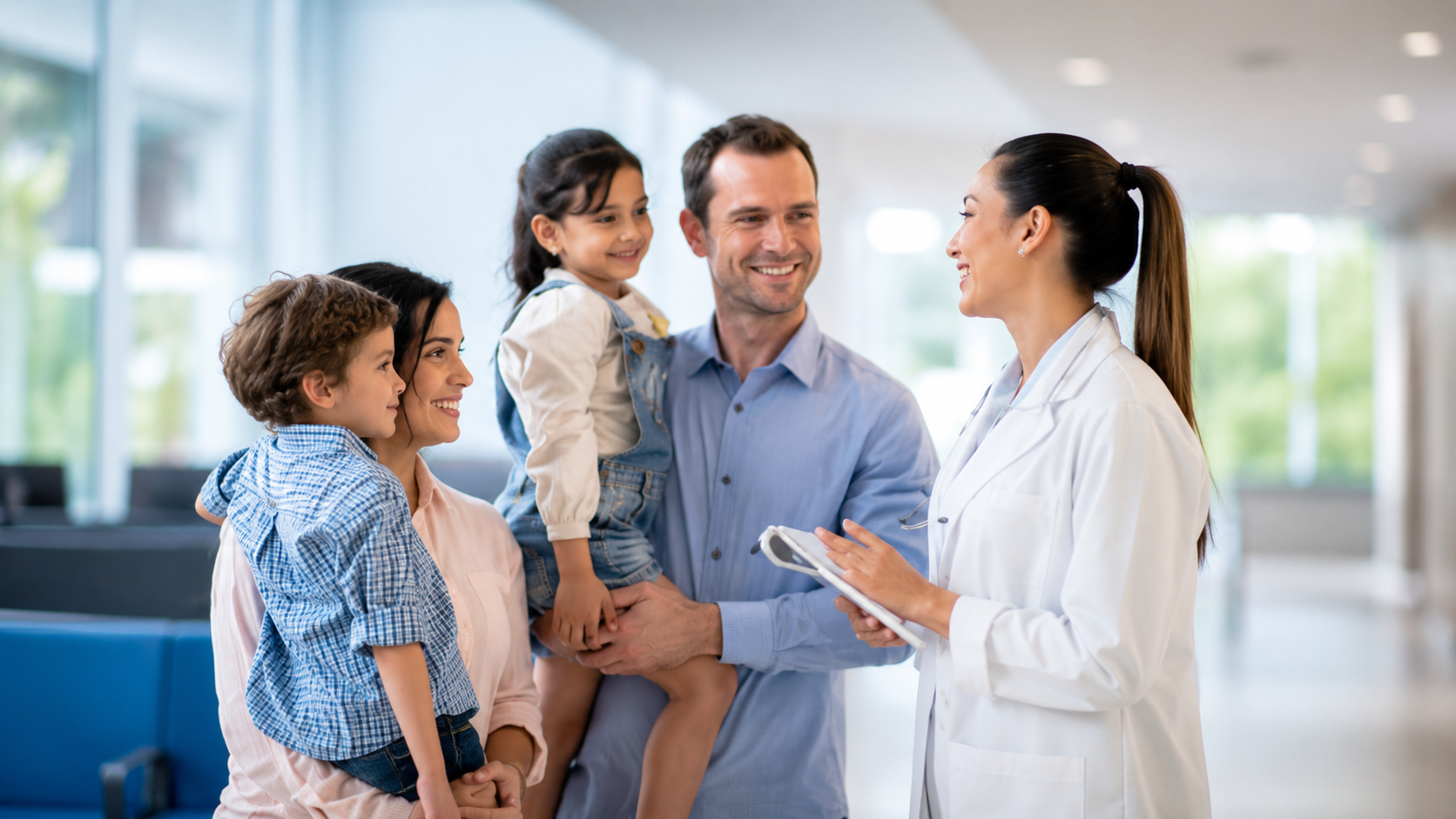 Modern medical facility with advanced equipment